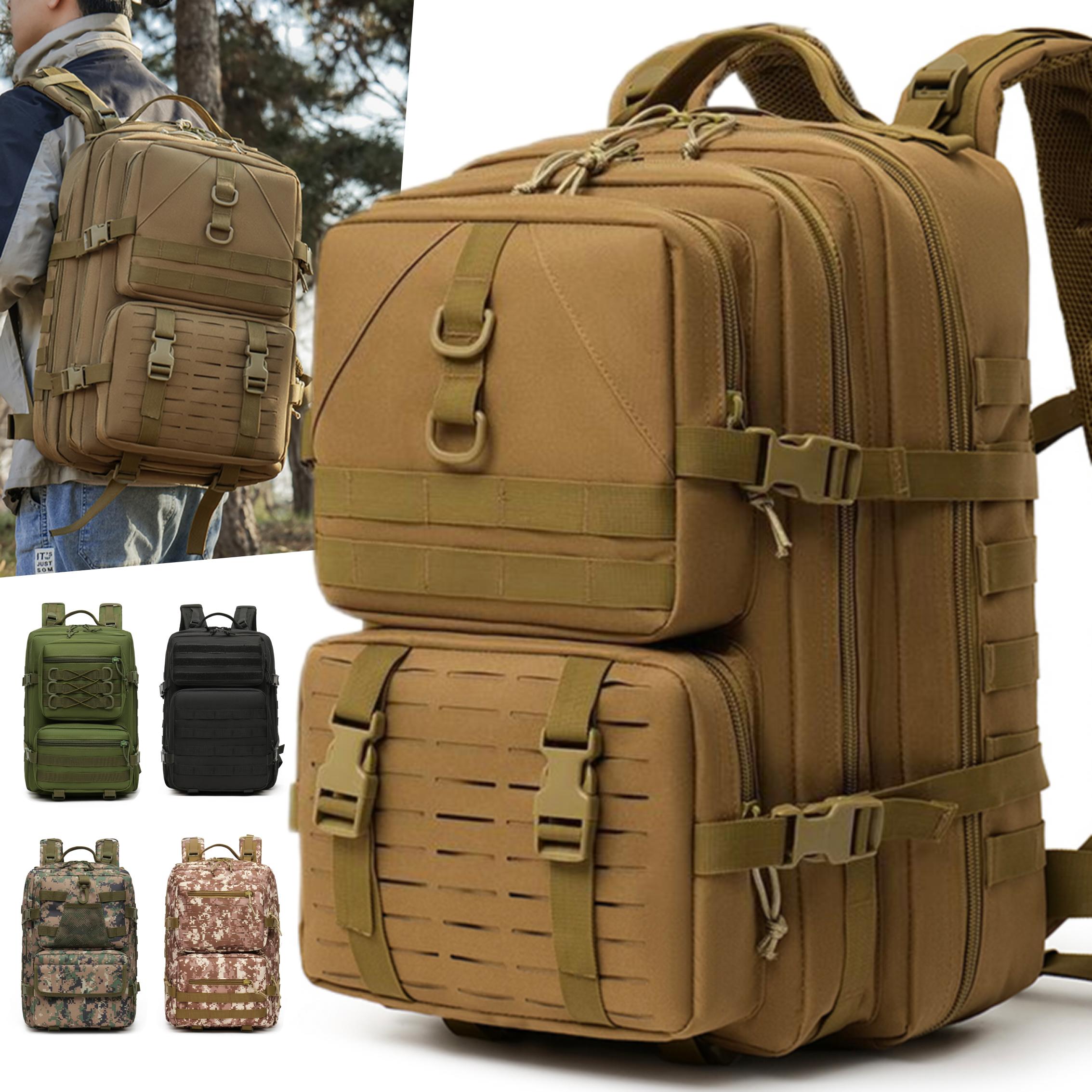 Outdoor Hunting Logo - Ransel Taktis Outdoor Kapasitas Besar Anti