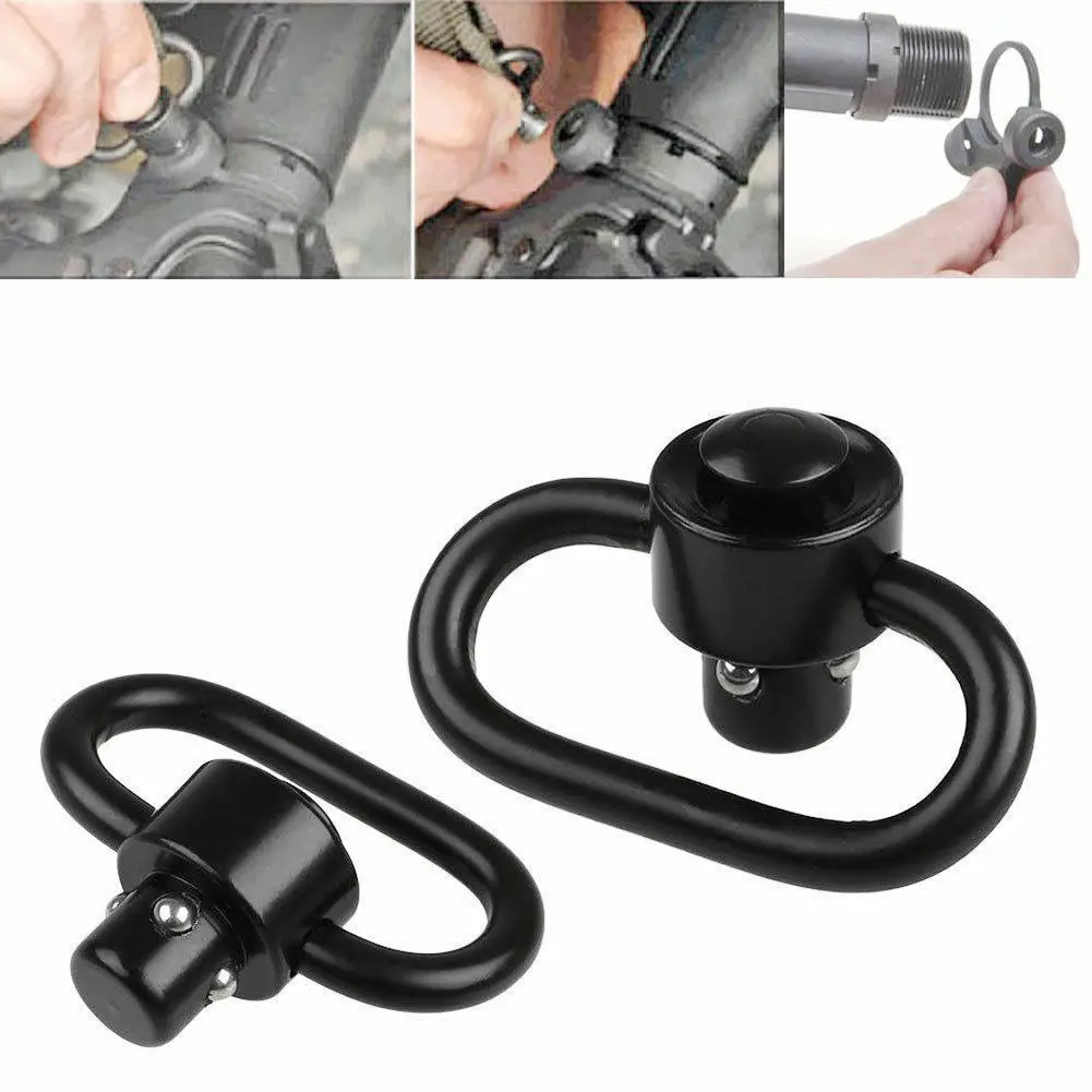 Rifle Sling Swivel - Tali Taktis Pengikat Senapan dengan Gesper