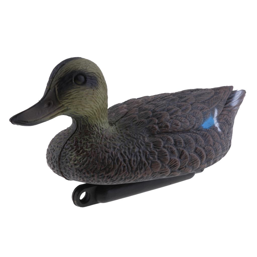 Decoy Duck Plastic - Ornamen Bebek Mandarin, Bebek Tiruan Realistis,