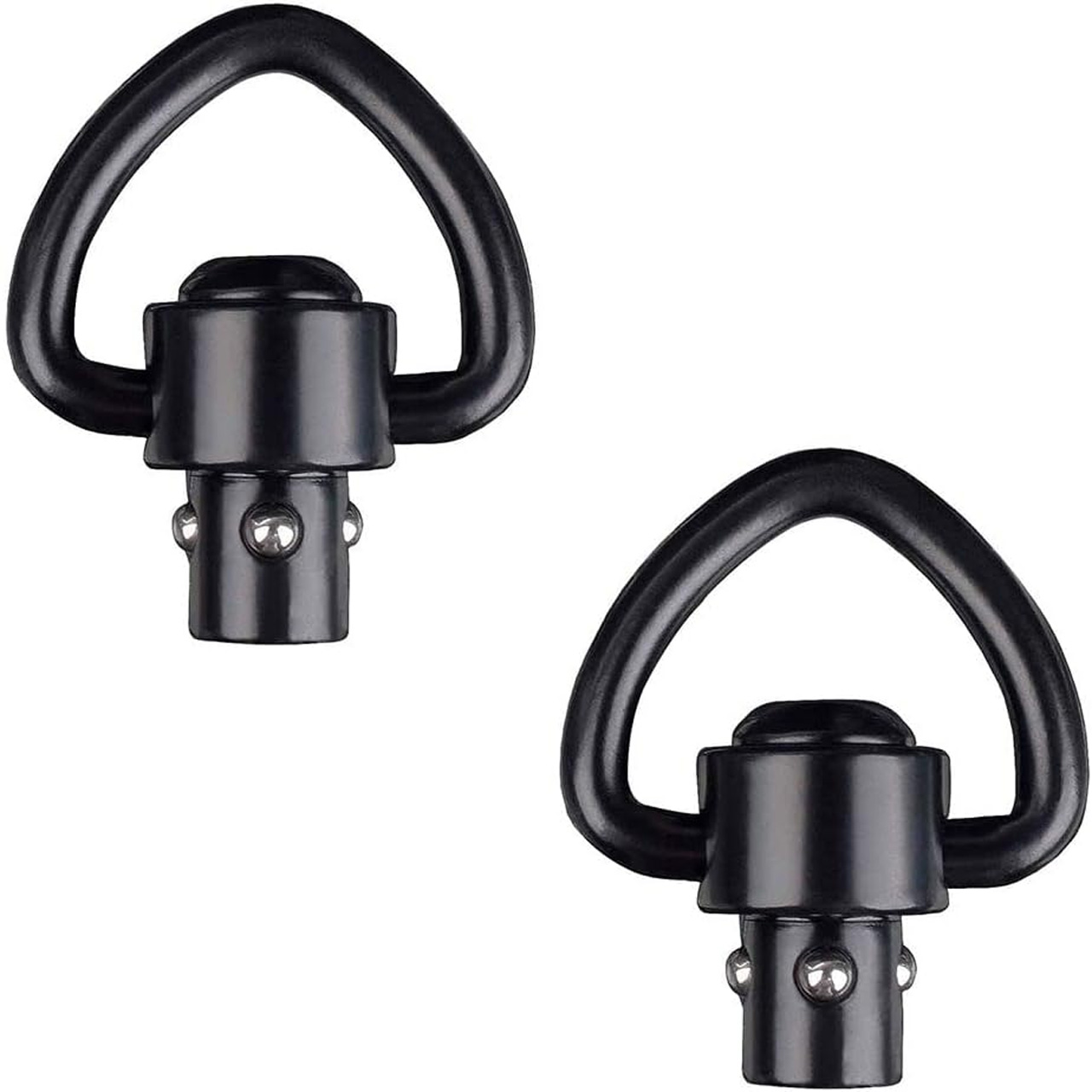 Rifle Sling Swivel - 2 buah tombol tekan senapan, cincin