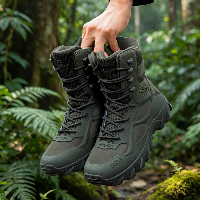 Hunting Outdoor Boots - Sepatu Bot Taktis Pria Sepatu Bot