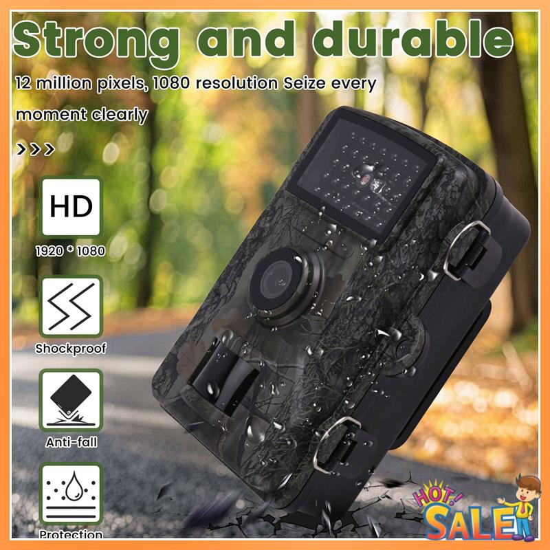 Trail Camera Infrared - AB68 Kamera Penglihatan Malam Inframerah Layar