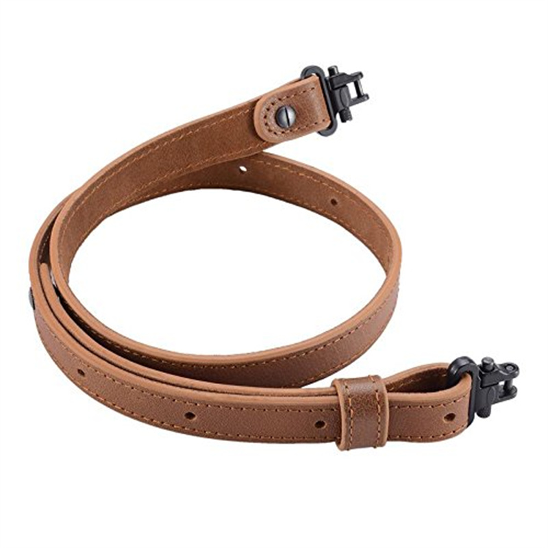 Rifle Sling Swivel - Raiseek Senapan Sling Kulit Kerbau dengan