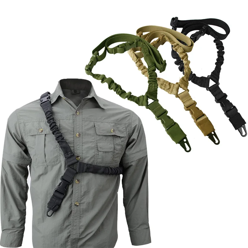Rifle Sling Swivel - Sabuk selempang pistol, 1 buah Aksesori