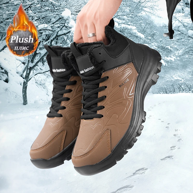 Hunting Outdoor Boots - ELUVA Sepatu Bot Salju Pria Tahan