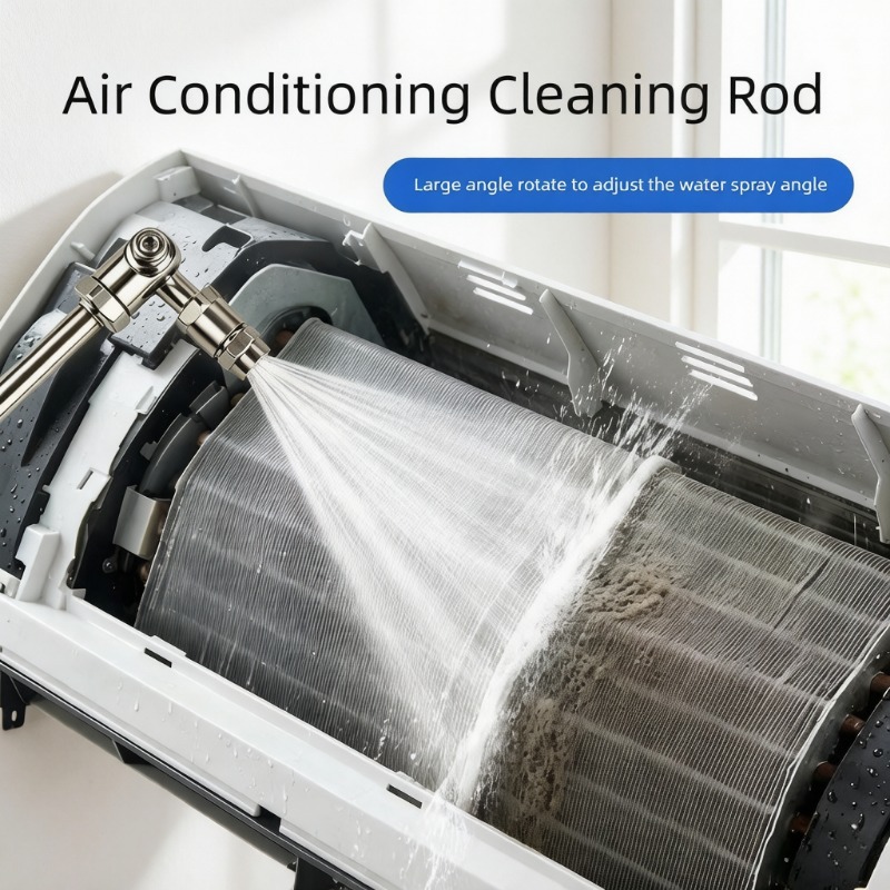 Gun Cleaning Rod - 1/4 Quick Plug Cleaning Air Conditioner
