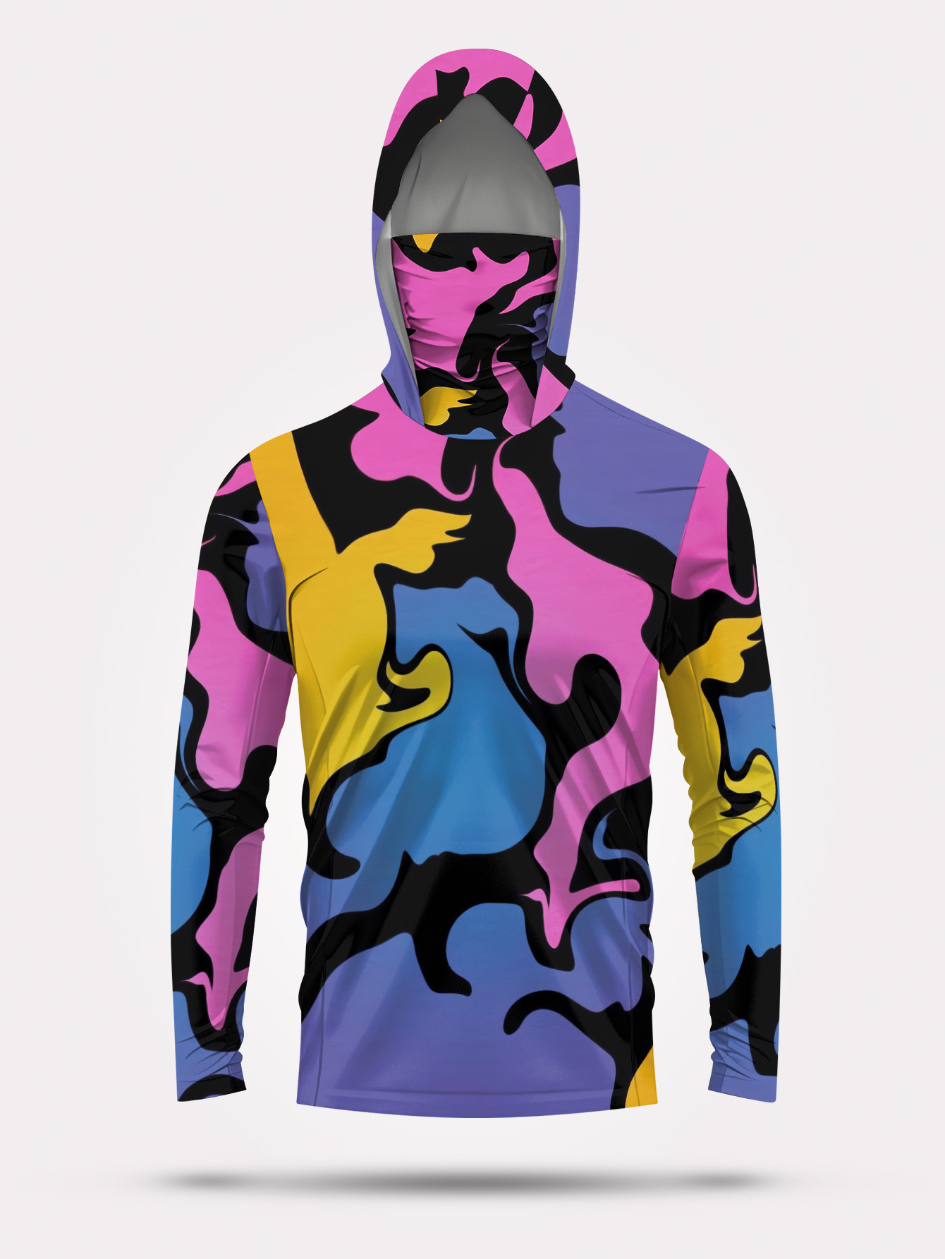 Kaos hoodie mancing pria lenga - Hunting Outdoor ulasan dan harga