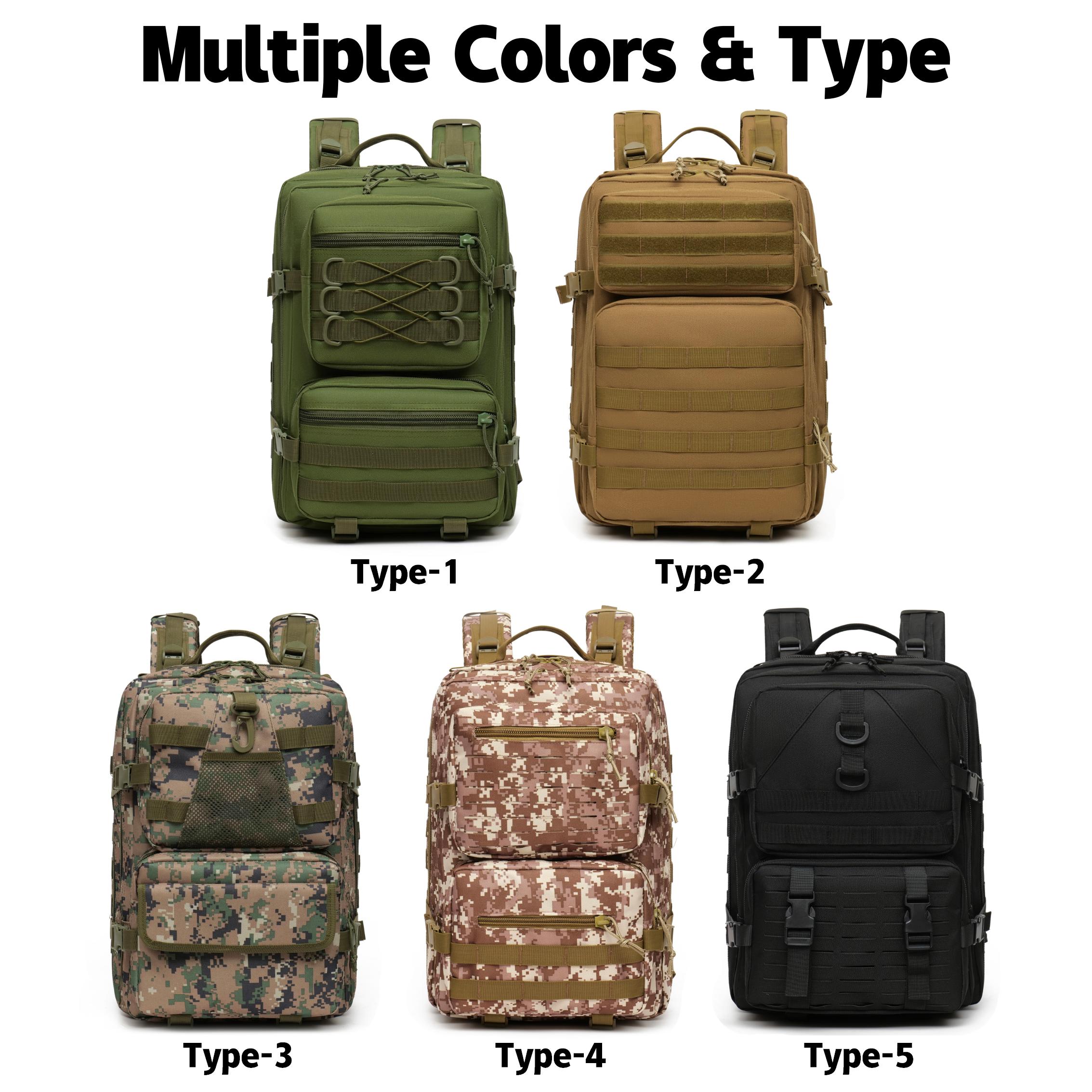 Ransel Taktis Outdoor Kapasita - Outdoor Hunting Logo ulasan dan harga