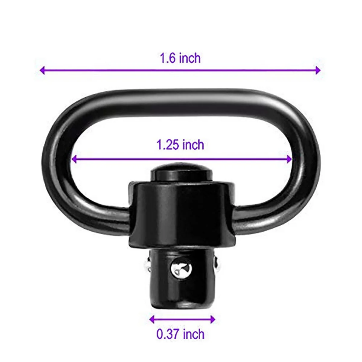 Tali Taktis Pengikat Senapan d - Rifle Sling Swivel ulasan dan harga