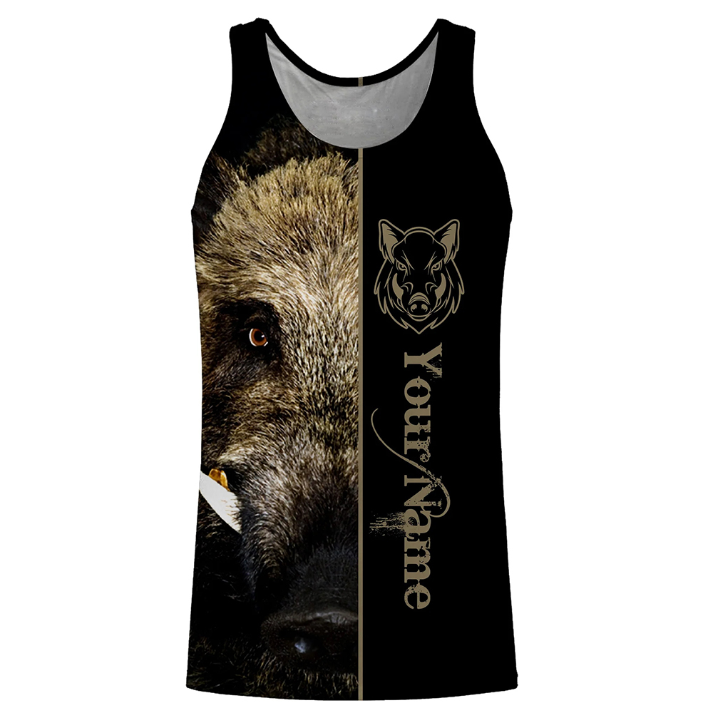 Kaos Tank Top 3D Print Tanpa L - Wildman Hunting & Outdoor Robertson Photos ulasan dan harga