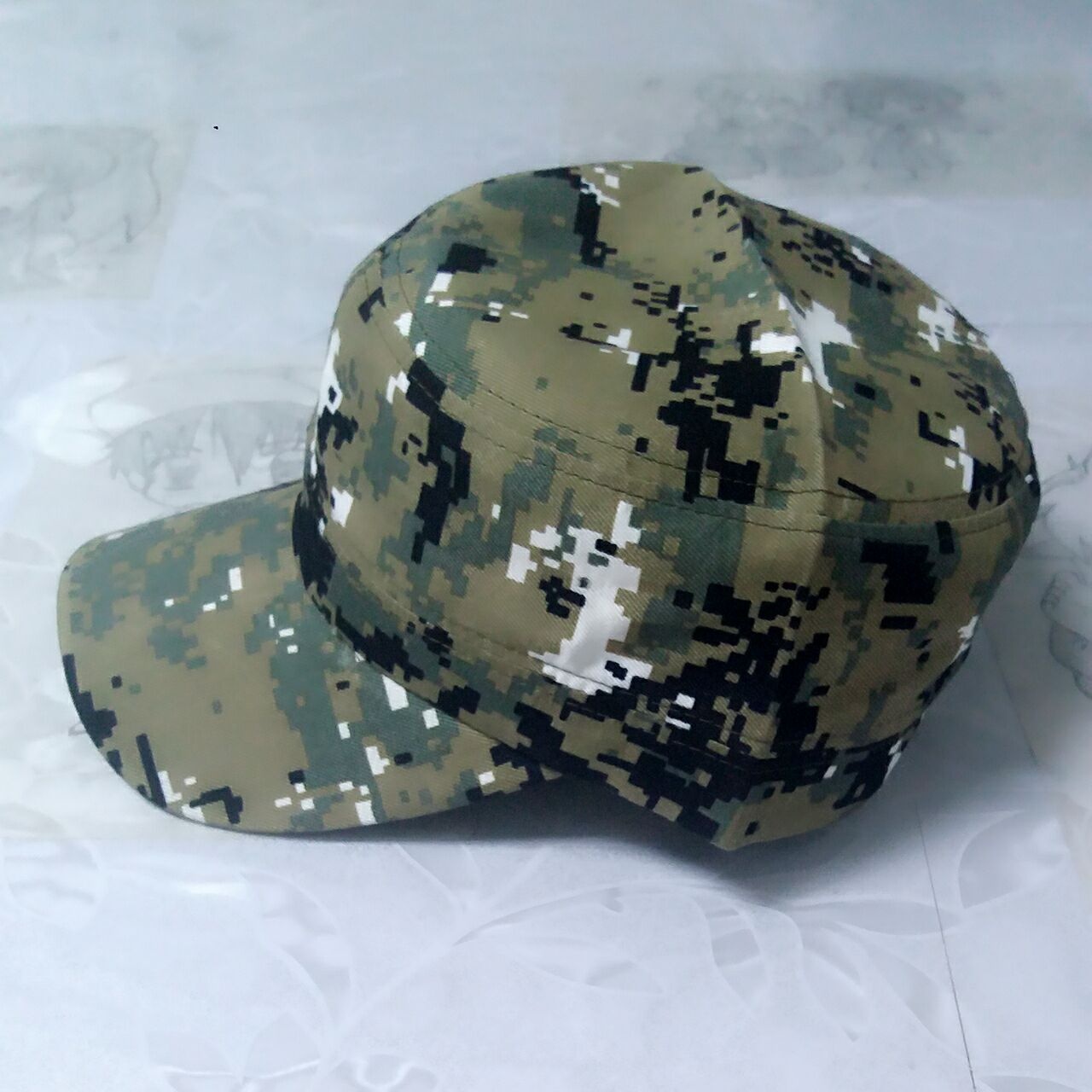 Topi tentara dewasa Camouflag, - Outdoor Hunting Logo ulasan dan harga
