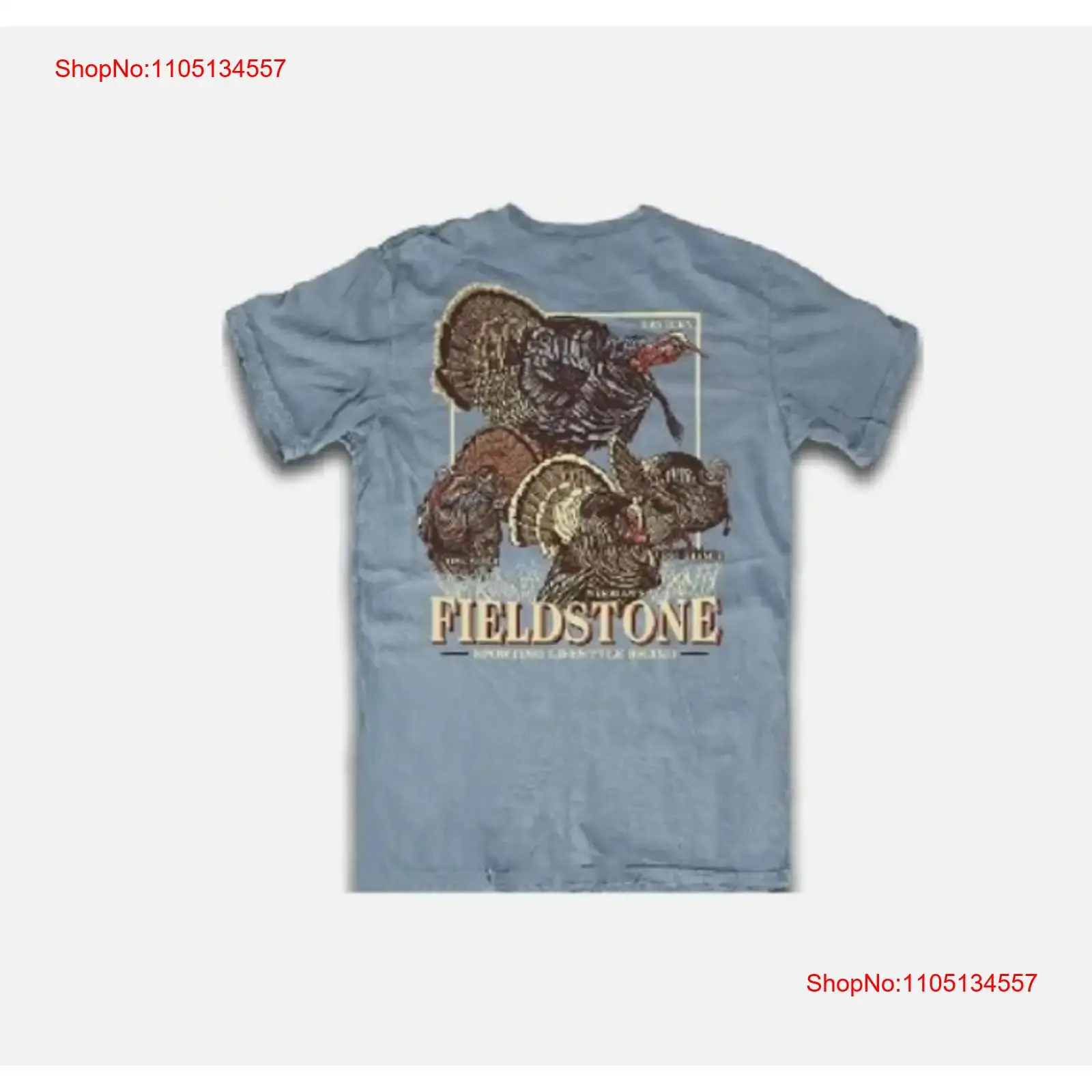 Kaos Fieldstone Turkey Hunting - Wildman Hunting & Outdoor Robertson Photos ulasan dan harga