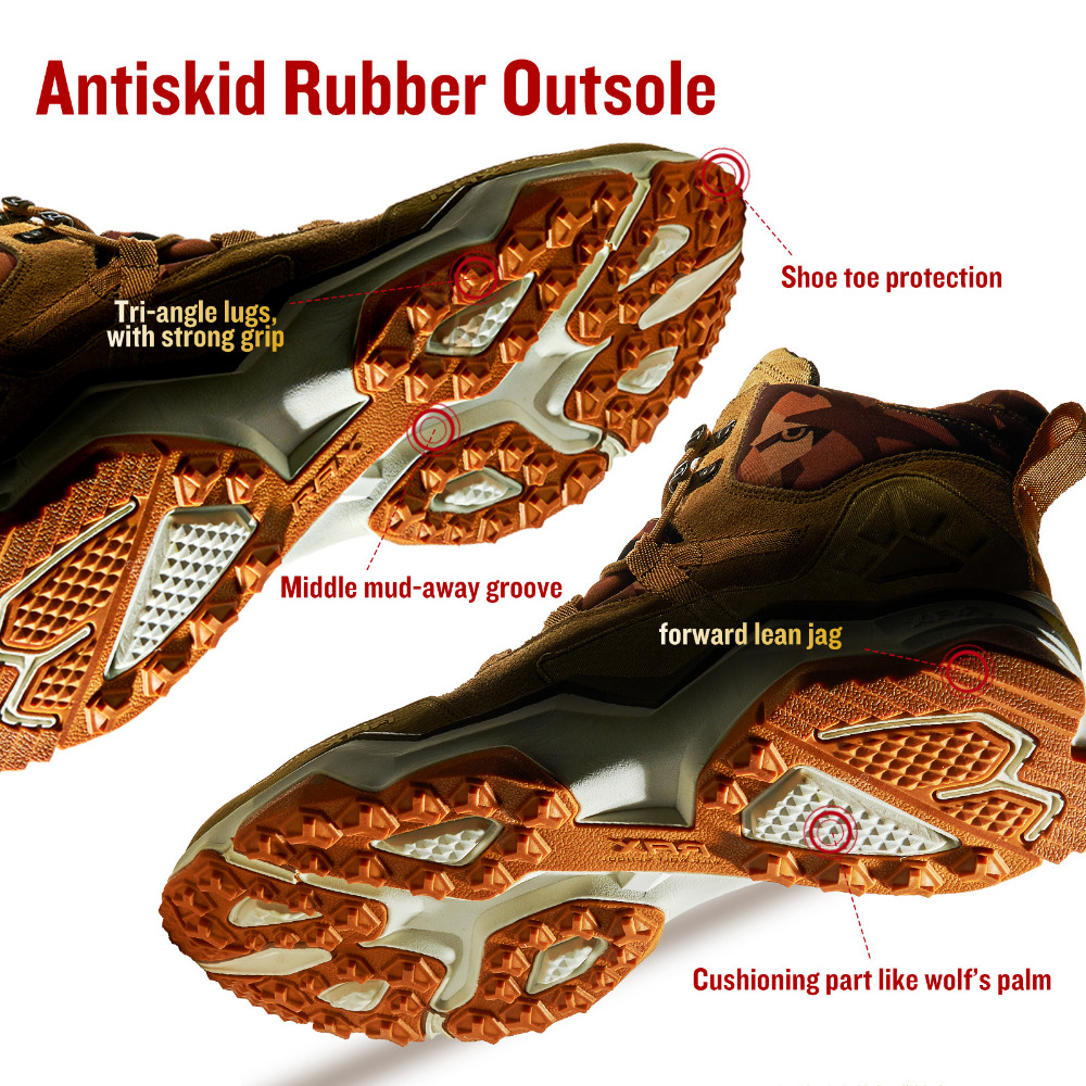 RAX sepatu mendaki pria, Sneak - Hunting Outdoor Boots ulasan dan harga