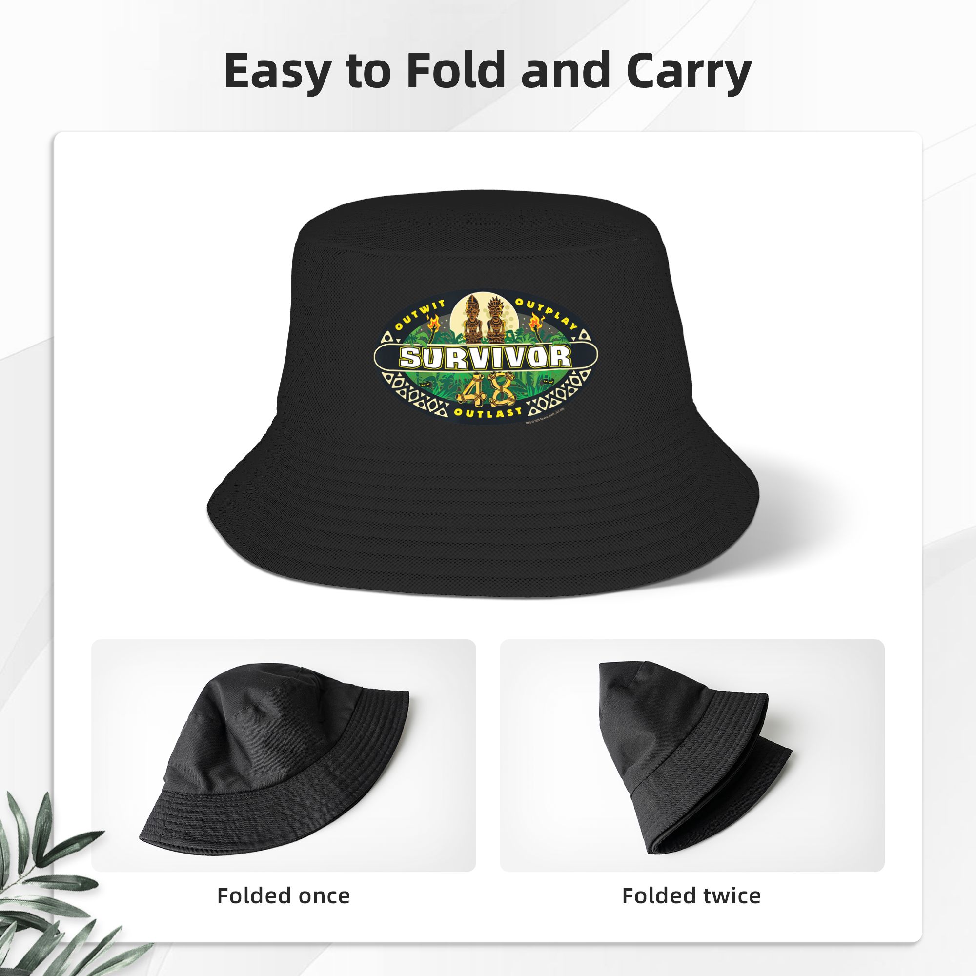 Topi Bucket Berlisensi Resmi L - Outdoor Hunting Logo ulasan dan harga