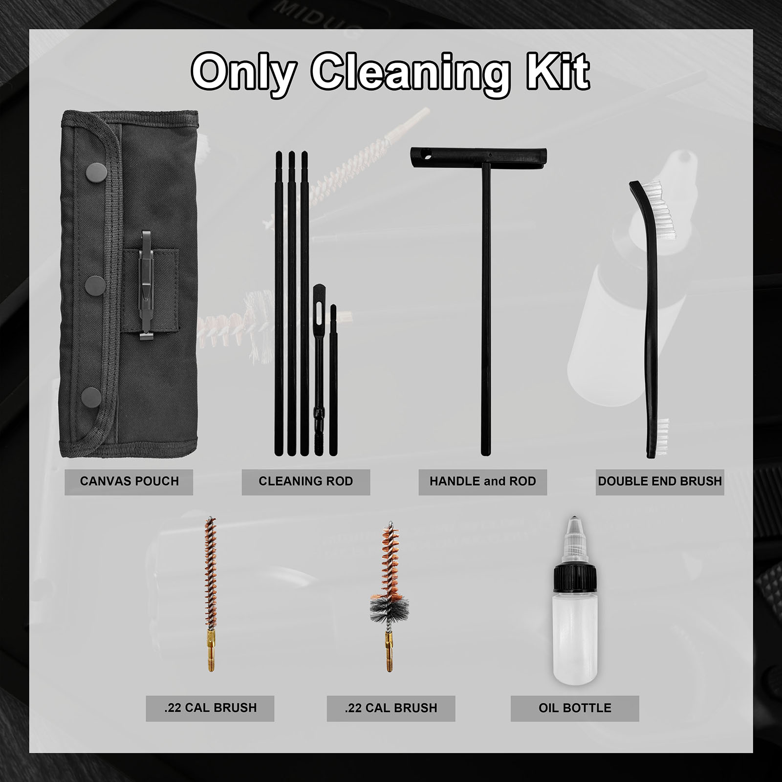 Kit Pembersih Pistol dengan Ba - Gun Cleaning Rod ulasan dan harga