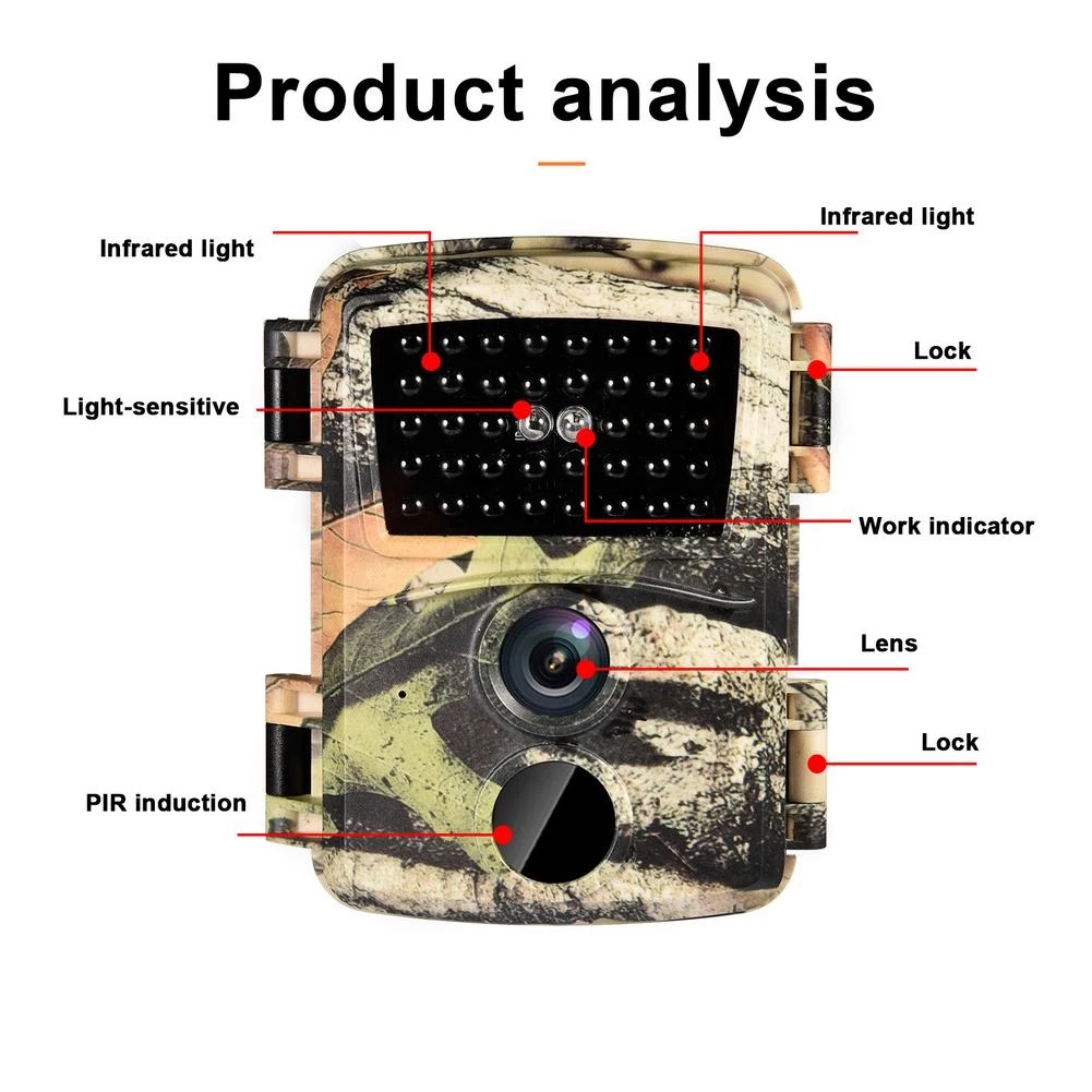 Kamera berburu jejak Mini, kam - Trail Camera Infrared ulasan dan harga