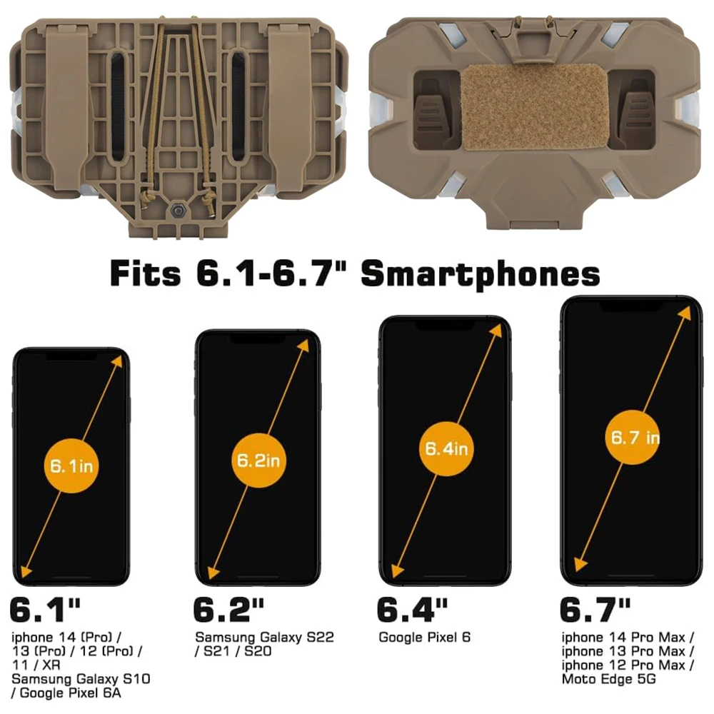 Dudukan ponsel MOLLE Taktis, p - Men'S Outdoor Hunting Jacket ulasan dan harga