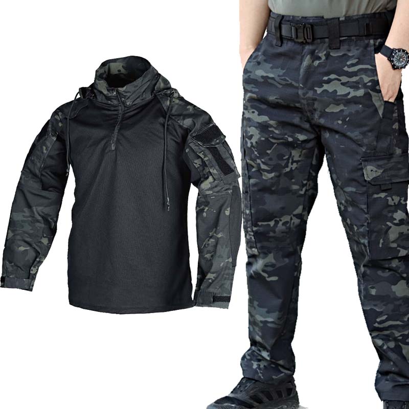 Setelan Kemeja & Celana Tempur - Hunting Outdoor ulasan dan harga