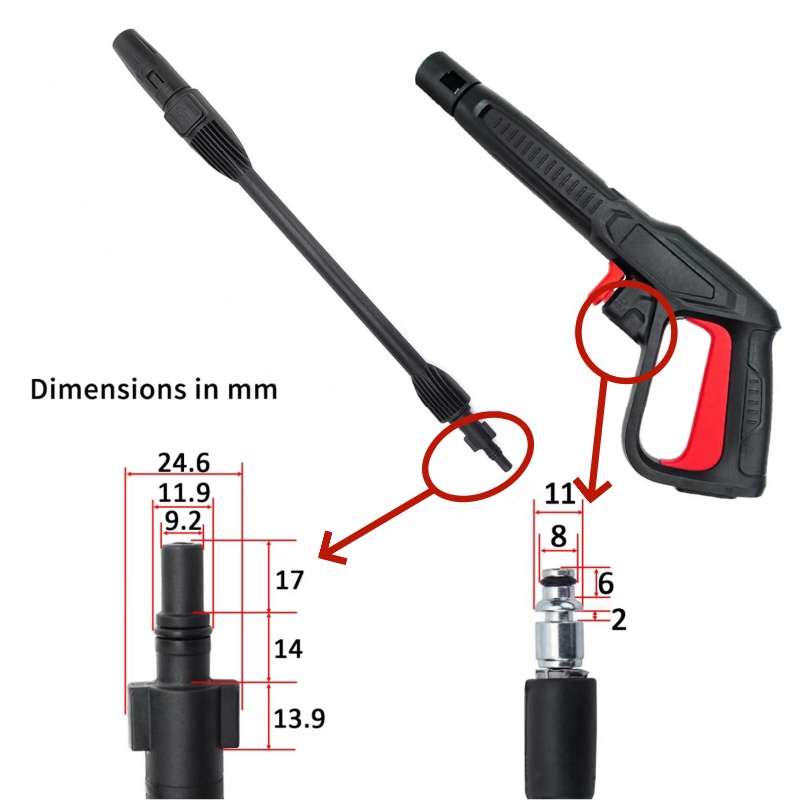 Tongkat semprotan ekstensi pis - Gun Cleaning Rod ulasan dan harga