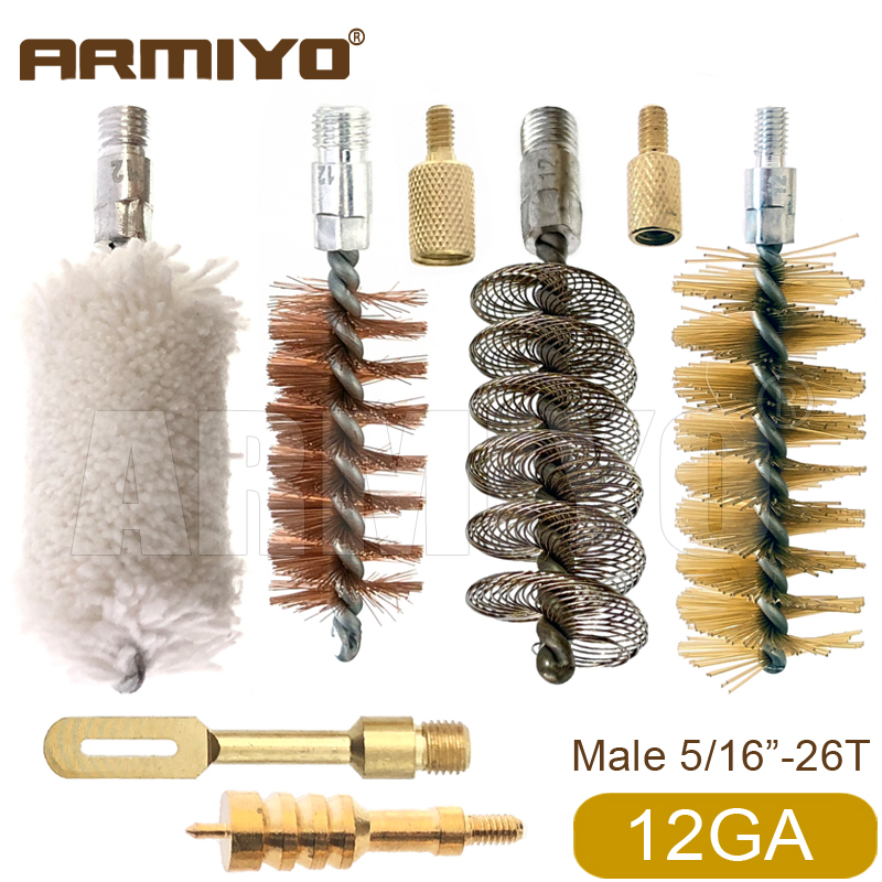 Armiyo .17Cal ~ 12GA Sikat Pem - Gun Cleaning Rod ulasan dan harga