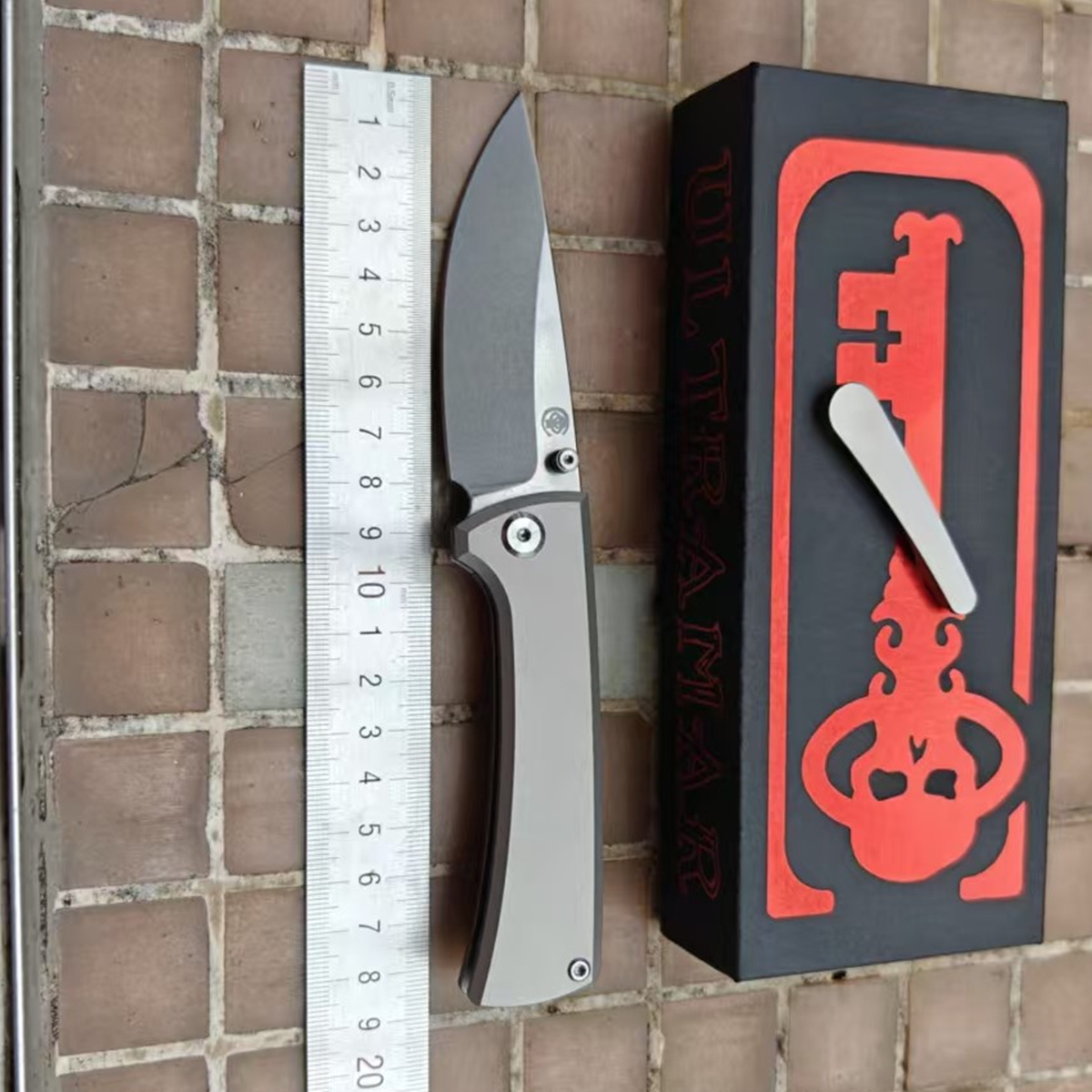 Pisau Lipat Baru Chaves RCK9 U - Hunting Outdoor Logos ulasan dan harga