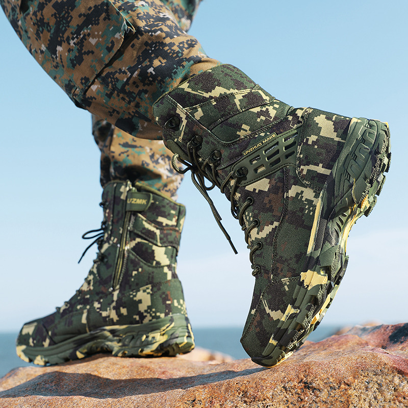 Sepatu Bot Luar Ruangan Pria K - Hunting Outdoor Boots ulasan dan harga