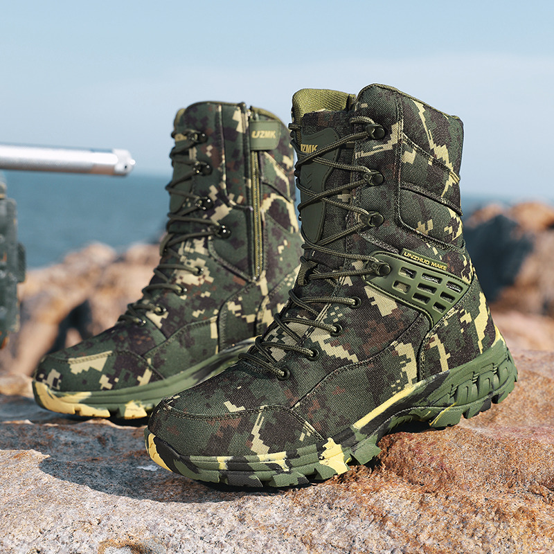 Sepatu Bot Luar Ruangan Pria K - Hunting Outdoor Boots ulasan dan harga