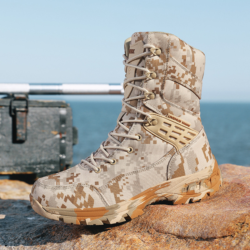 Sepatu Bot Luar Ruangan Pria K - Hunting Outdoor Boots ulasan dan harga