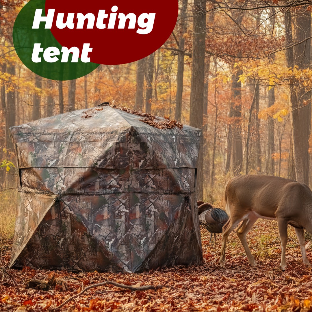 Tenda Berburu Pop-Up Kamuflase - Hunting Outdoor ulasan dan harga