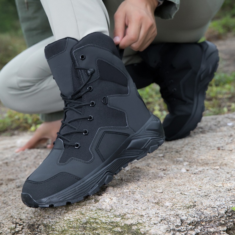 Sepatu Taktis Pria Model Tali, - Wildman Hunting & Outdoor Robertson Photos ulasan dan harga