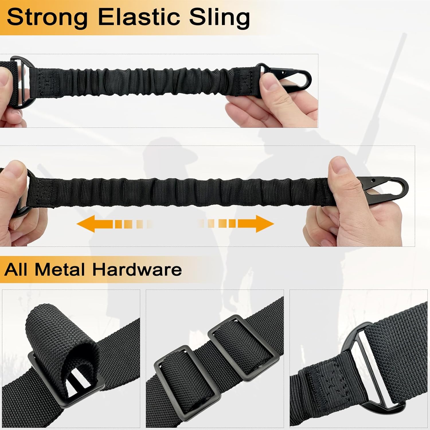Selempang Senapan QD 2 Titik d - Rifle Sling Swivel ulasan dan harga