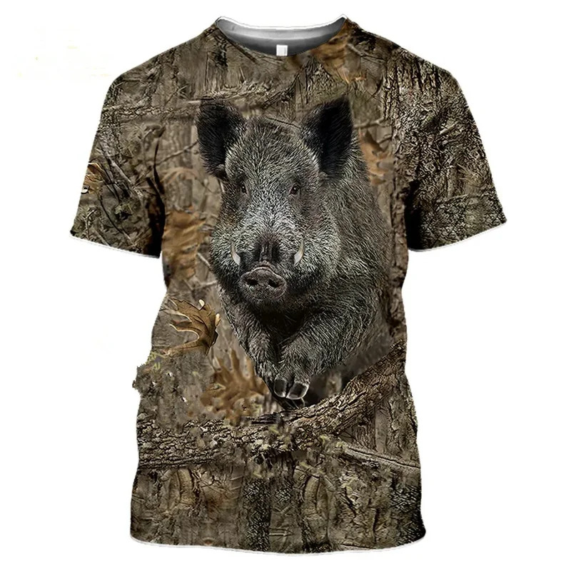 Kaos 3D Motif Kamuflase Babi H - Wildman Hunting & Outdoor Robertson Photos ulasan dan harga