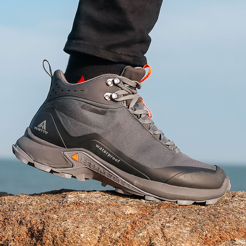 HUMTTO Sepatu Hiking Pria Sepa - Hunting Outdoor Boots ulasan dan harga