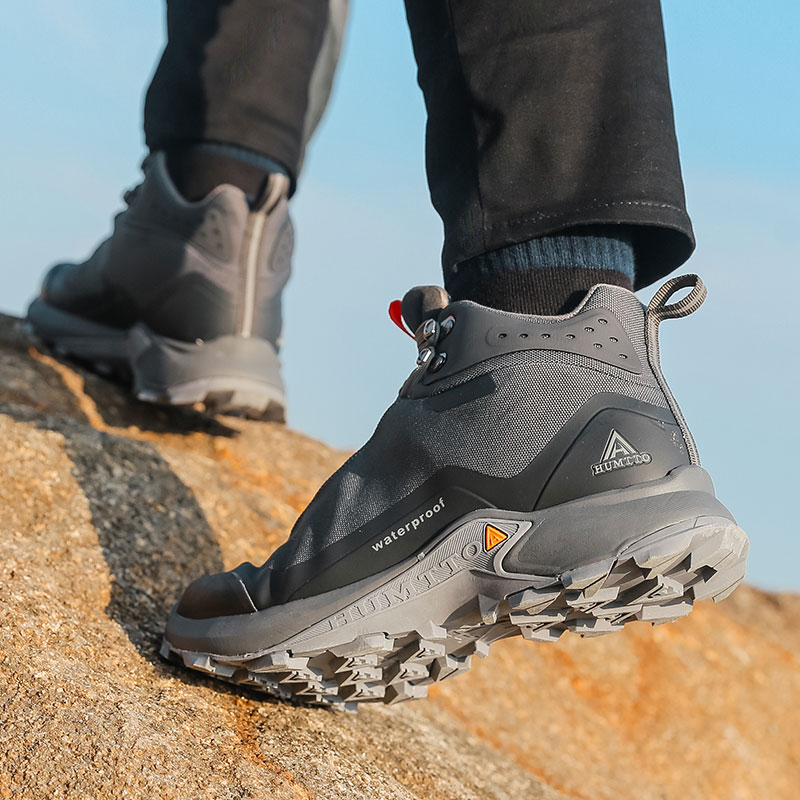 HUMTTO Sepatu Hiking Pria Sepa - Hunting Outdoor Boots ulasan dan harga