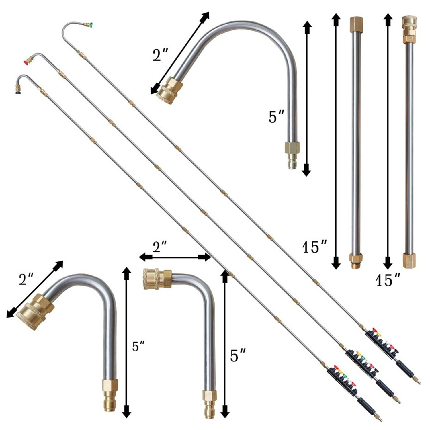 10/8pcs Set Tongkat Ekstensi M - Gun Cleaning Rod ulasan dan harga