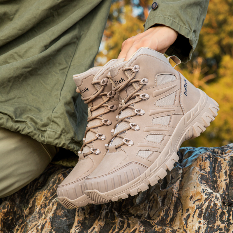Sepatu Bot Taktis Pria Tahan A - Hunting Outdoor Boots ulasan dan harga