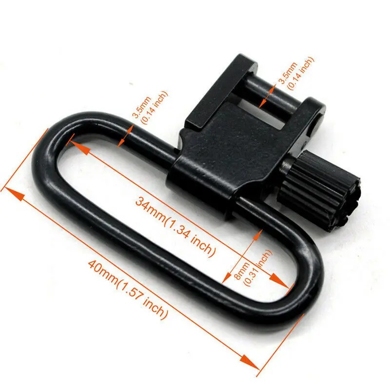QD tali selempang putar dua ti - Rifle Sling Swivel ulasan dan harga