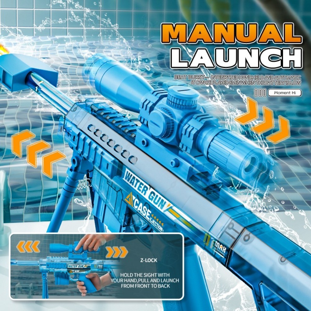 Mainan Pistol Air Sniper Otoma - Outdoor Hunting Toys ulasan dan harga